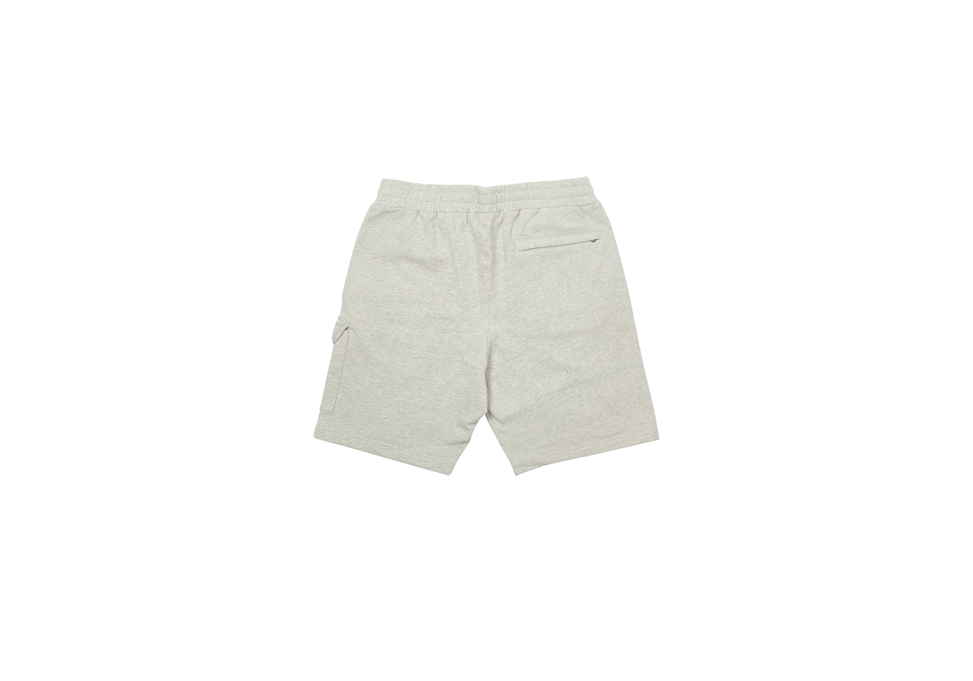 GIANT WOVEN LABEL SHORTS GREY MARL - 2