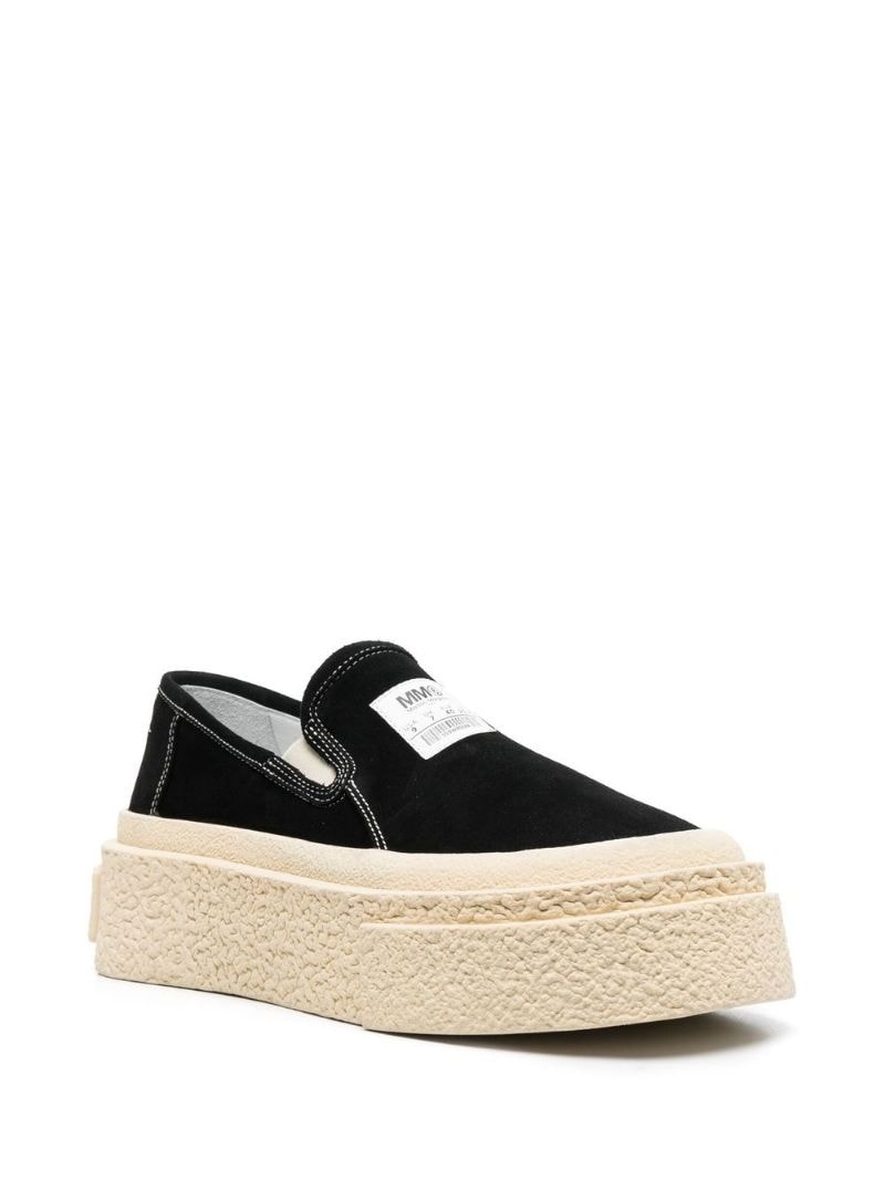 logo-patch 60mm loafers - 2