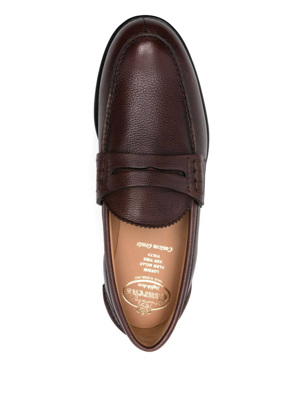 Pembrey penny leather loafers - 4