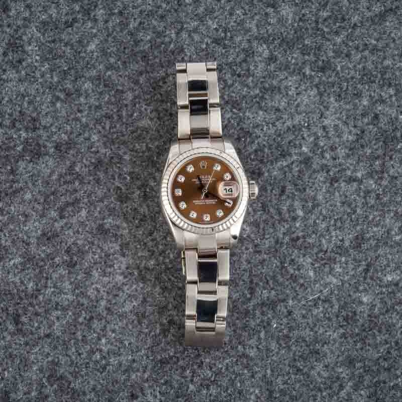Rolex Datejust 179179 Bronze Diamond Dial - 5