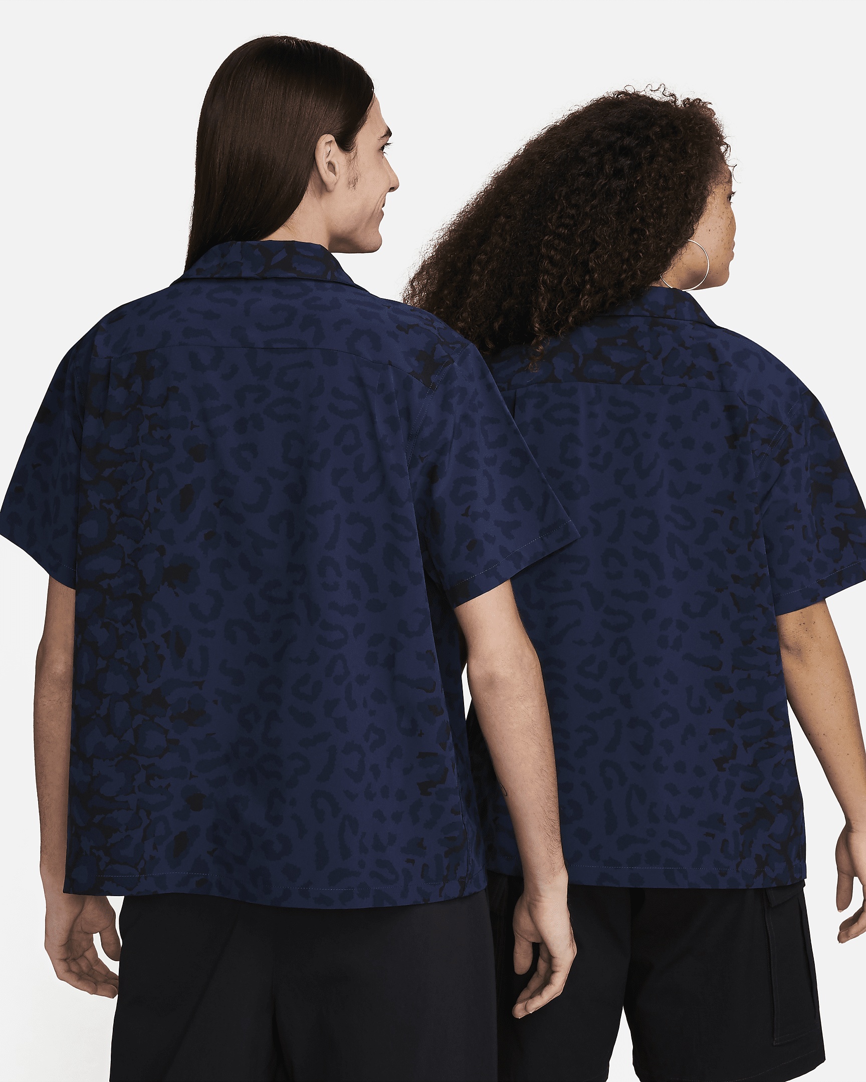 Nike SB Print Bowler Short-Sleeve Button-Up Skate Shirt - 2