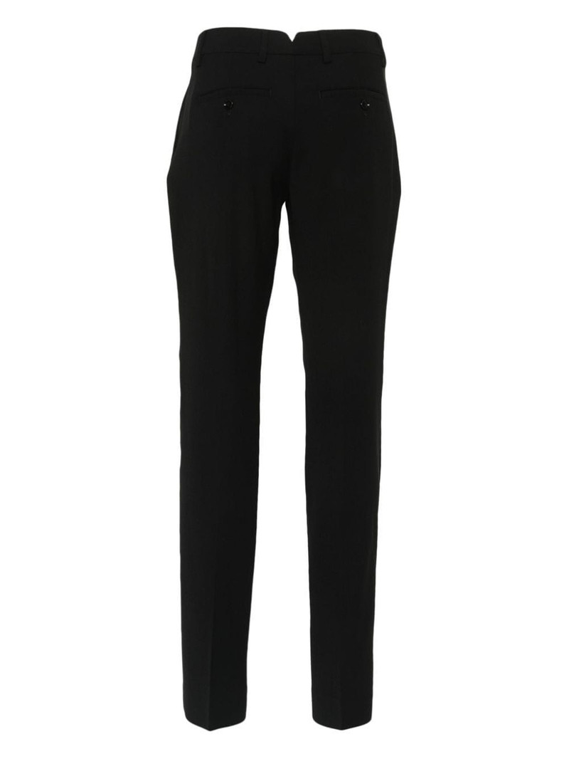 AMI Paris tapered tailored trousers outlook