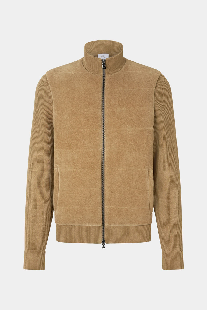 Tolga Knit jacket in Camel 1