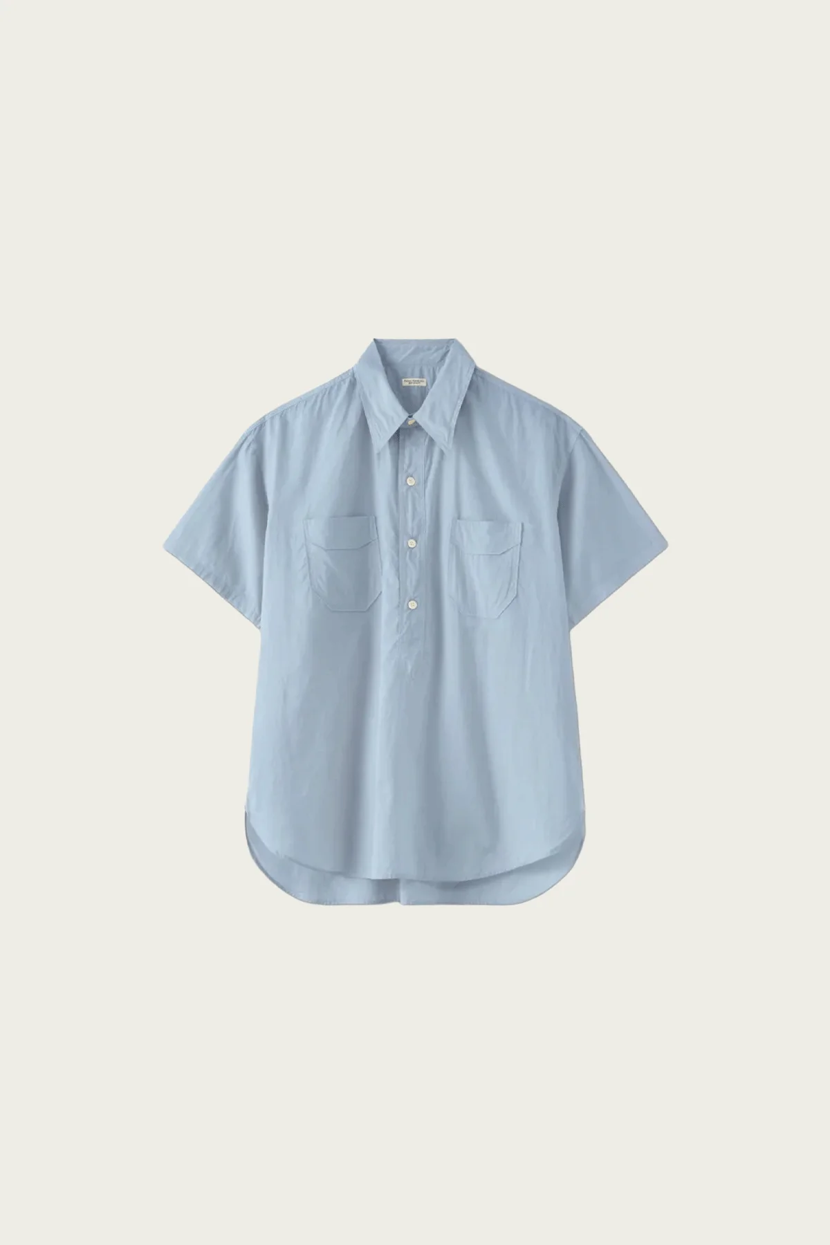 C/L Pullover SS Work Shirt - China Blue - 1