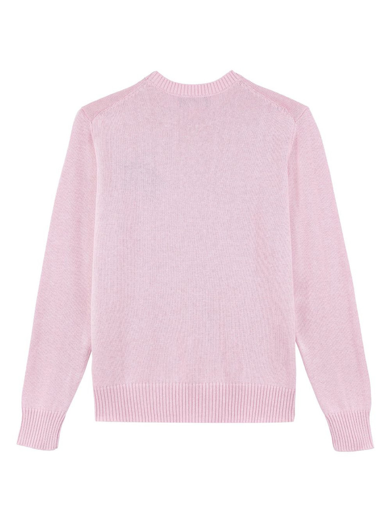 Vilebrequin logo-jacquard jumper outlook