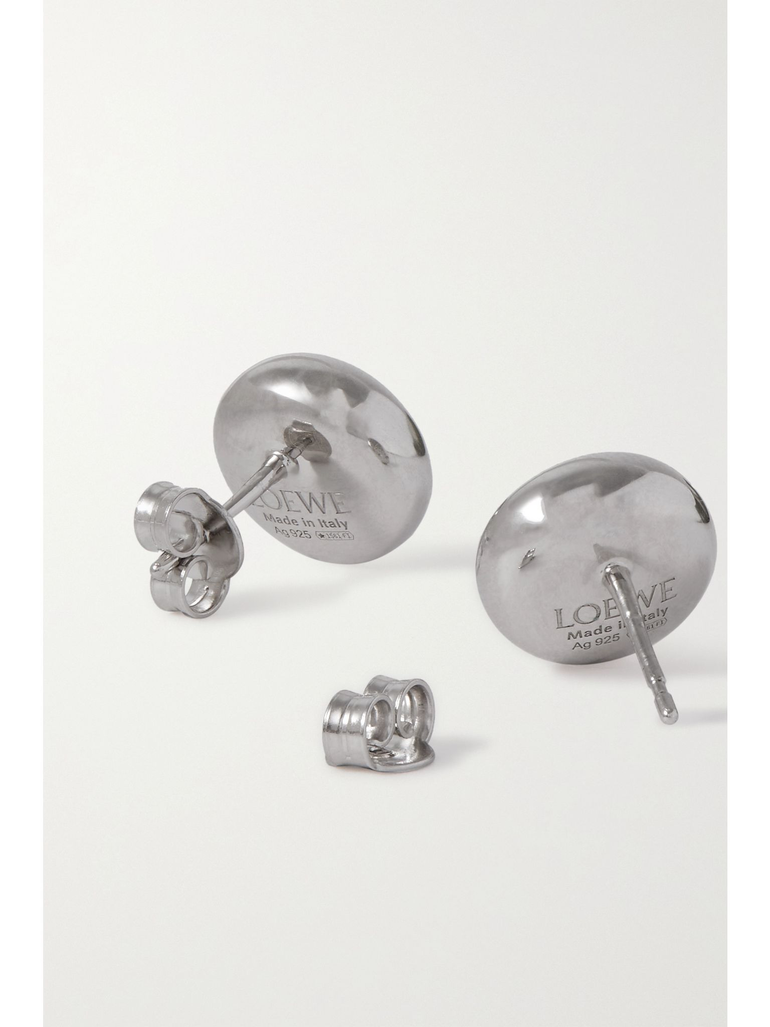 Pebble silver earrings Silver - 3