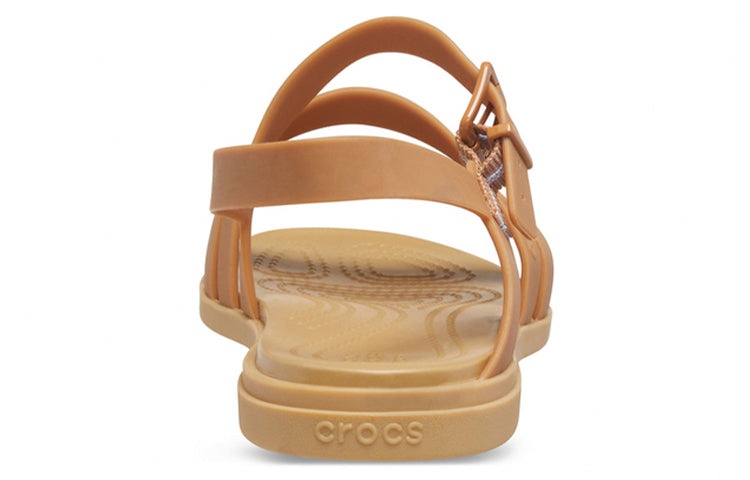 (WMNS) Crocs Brown Sandals 206107-277 - 6