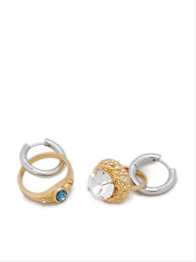 Marni finger-ring hoop earrings outlook
