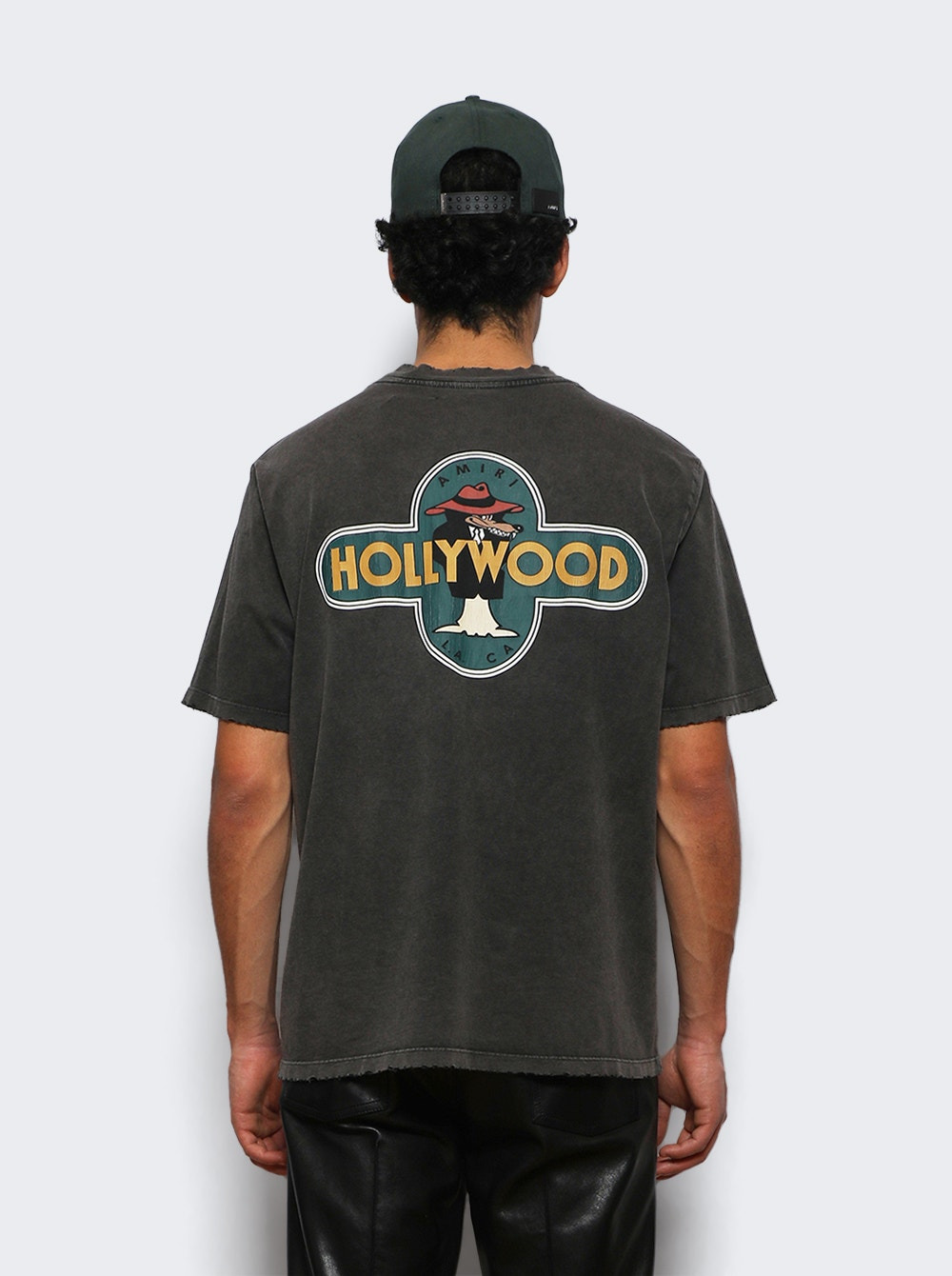Hollywood Wolf Tee Black - 4