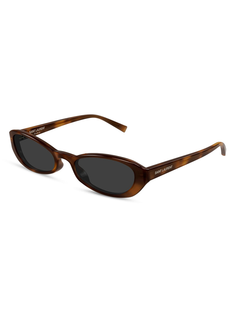 Women's 51MM Oval Sunglasses - Brown Grey 1