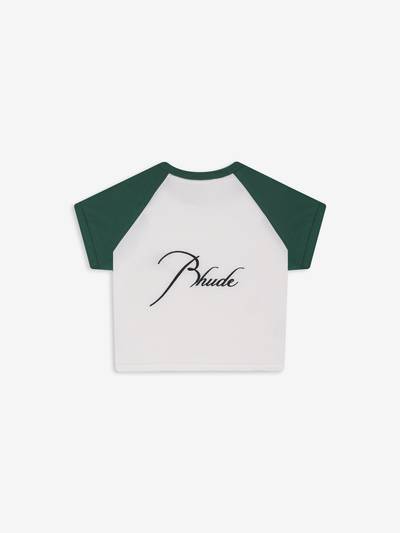 Rhude RHUDE SCRIPT LOGO BABY TEE outlook