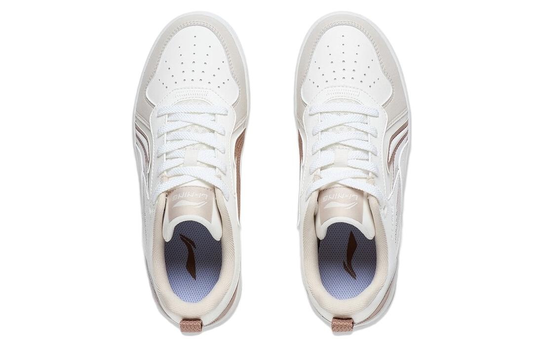 (WMNS) Li-Ning Shiyi 'White Brown' AGCT342-3 - 4