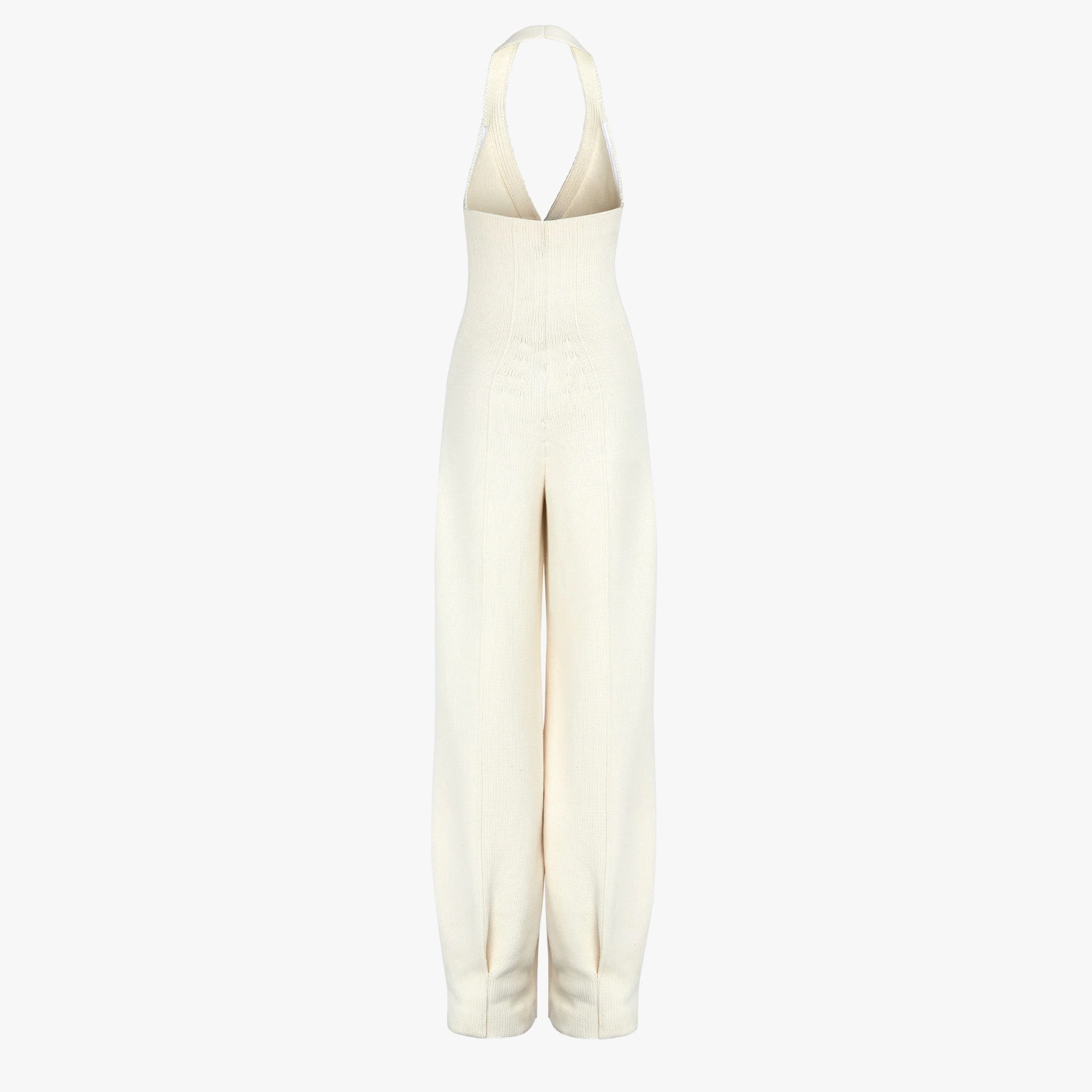 White cotton jumpsuit - 2