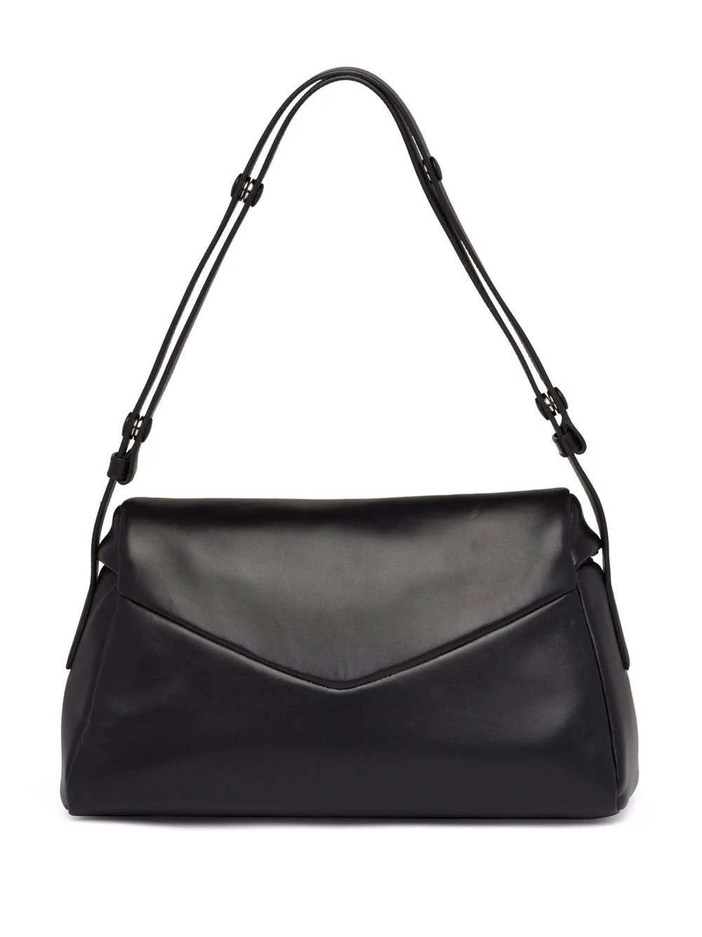 logo-plaque shoulder bag - 3