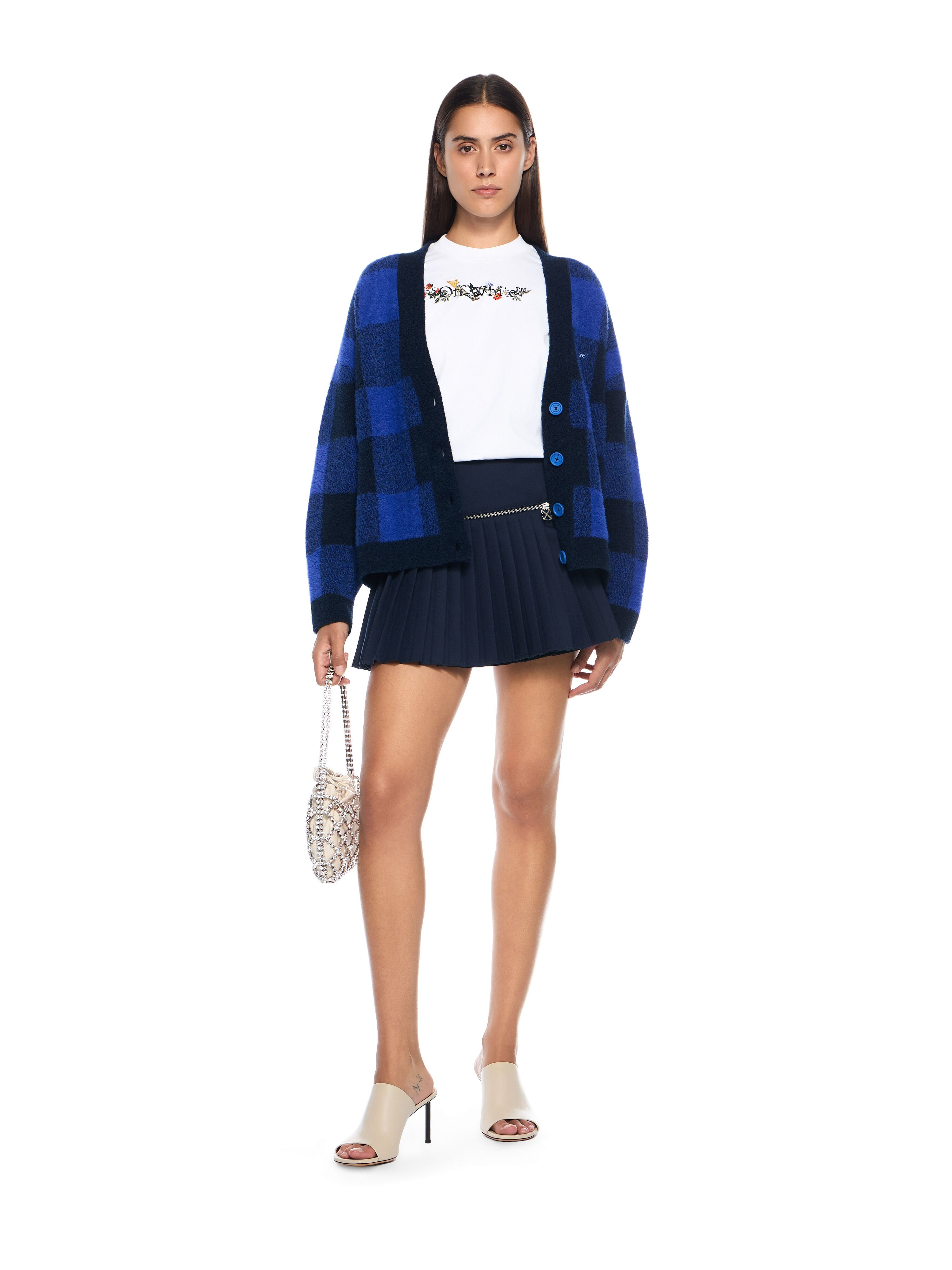 Zip Pleated Skirt - 2