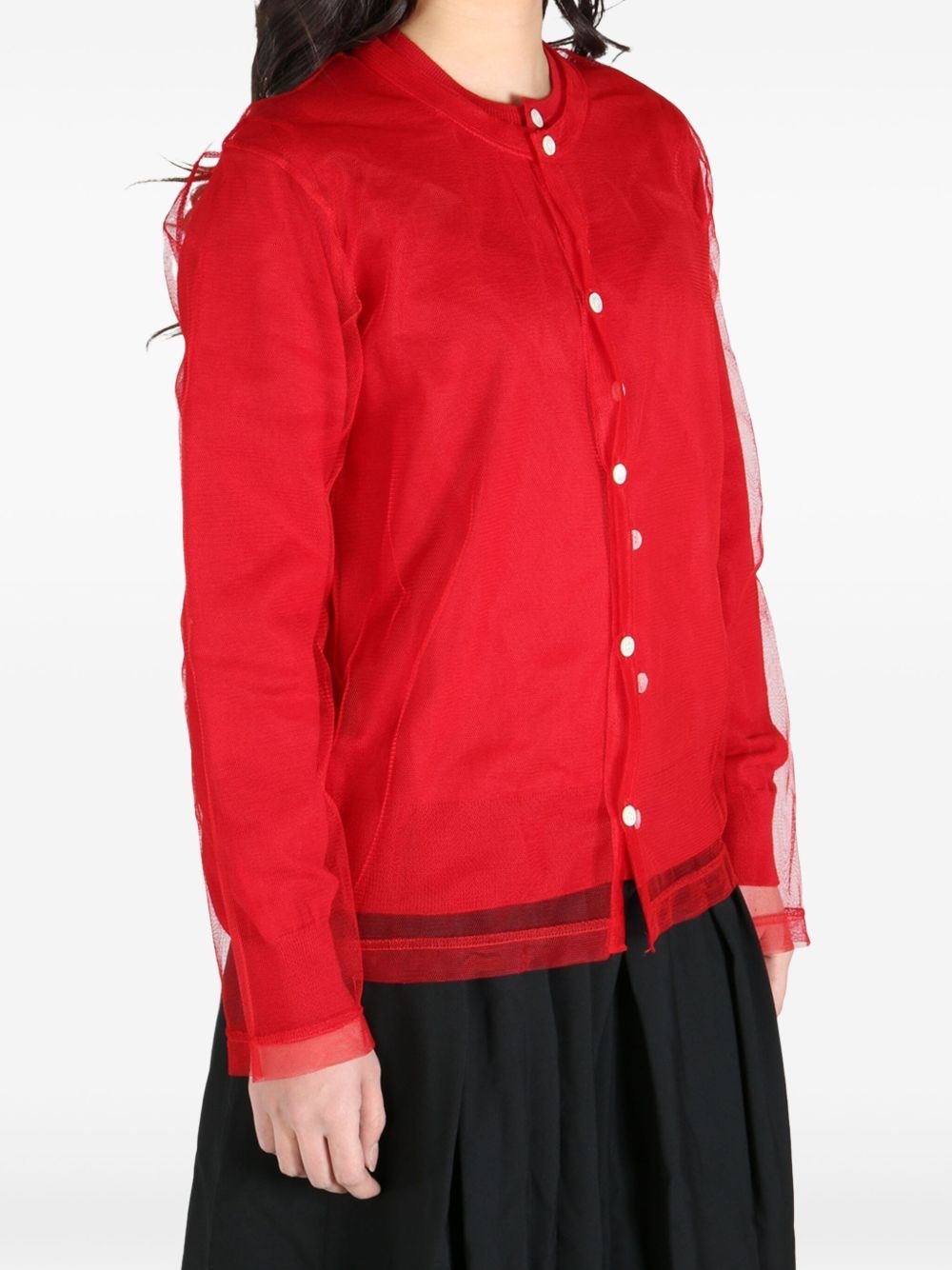 layered cardigan - 4