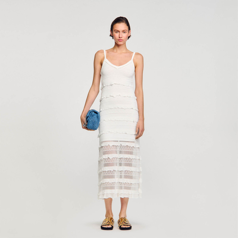 Sandro KNIT MAXI DRESS outlook