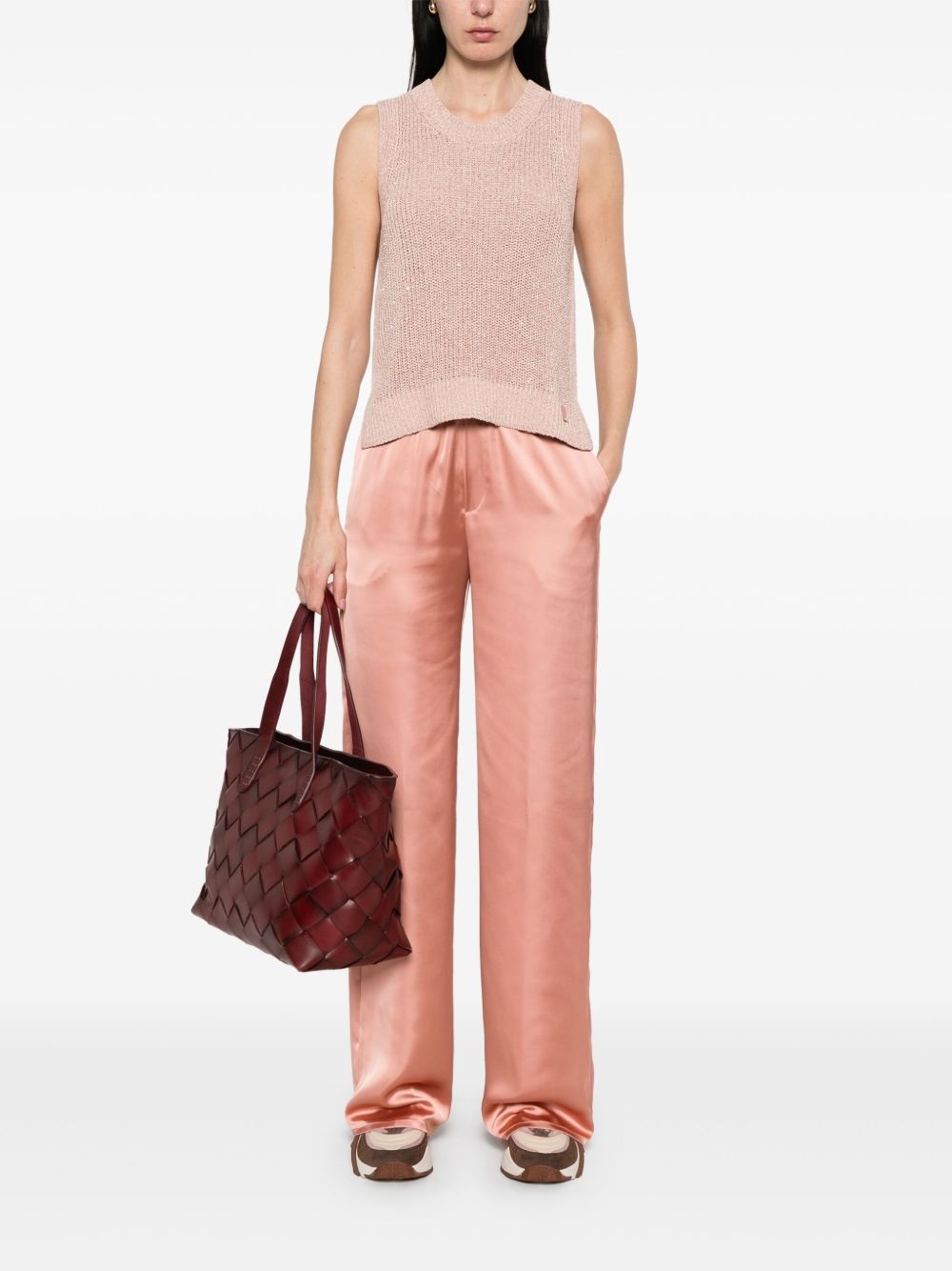 satin trousers - 2