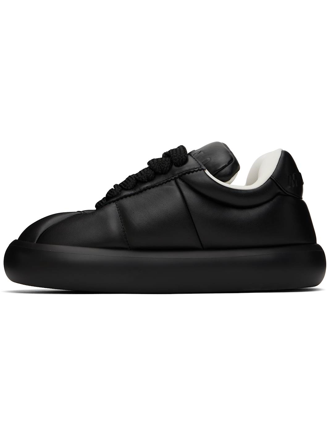 Black Leather BigFoot 2.0 Sneakers - 3