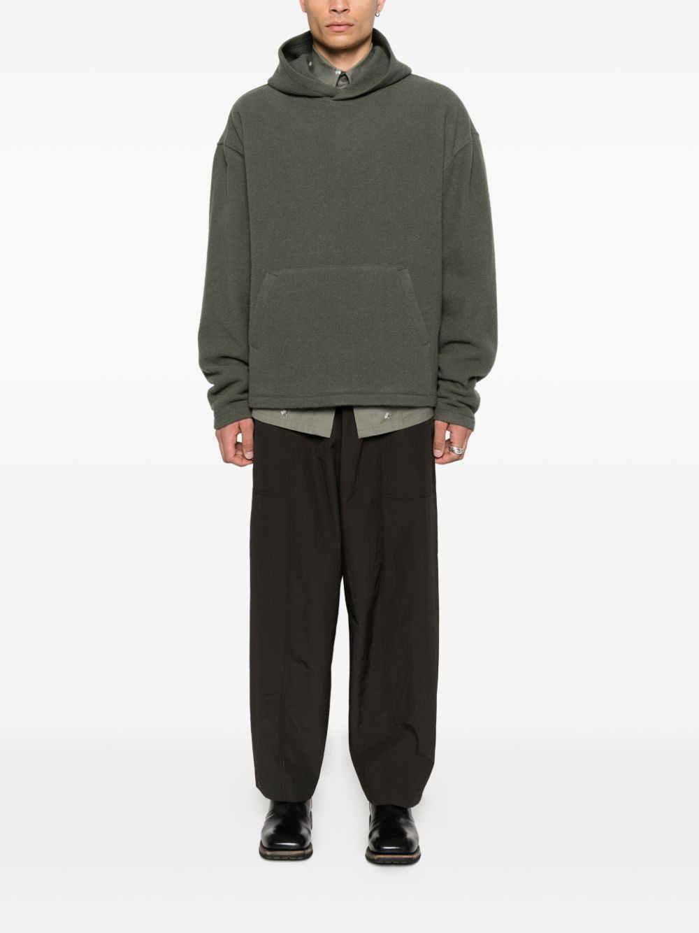 virgin wool hoodie - 2