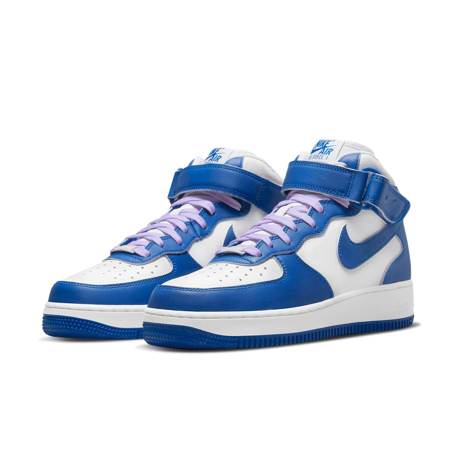 (WMNS) Nike Air Force 1 '07 Mid 'Military Blue Doll' DX3721-100 - 3