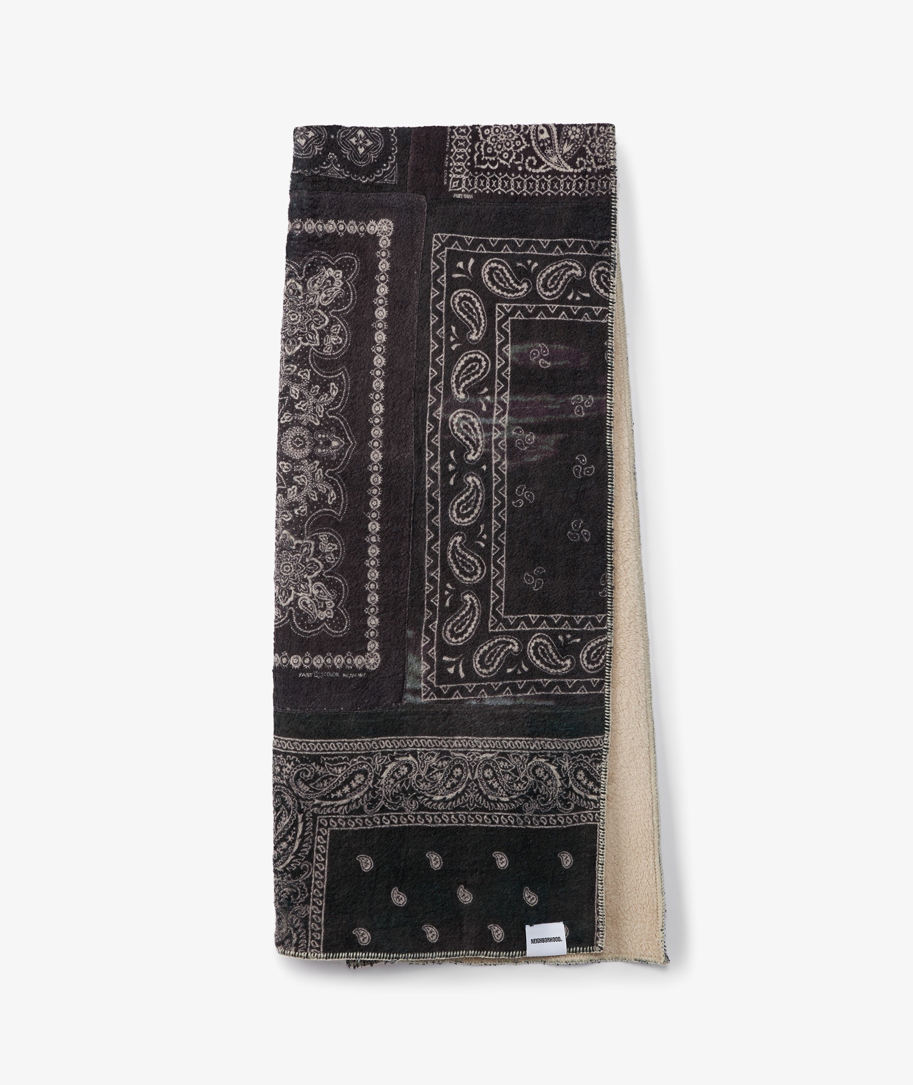 小物 NEIGHBORHOOD BANDANA FLEECE MUFFLER NEIGHBORHOOD Bandana Pattern Fleece Muffler | sivasdescalzo