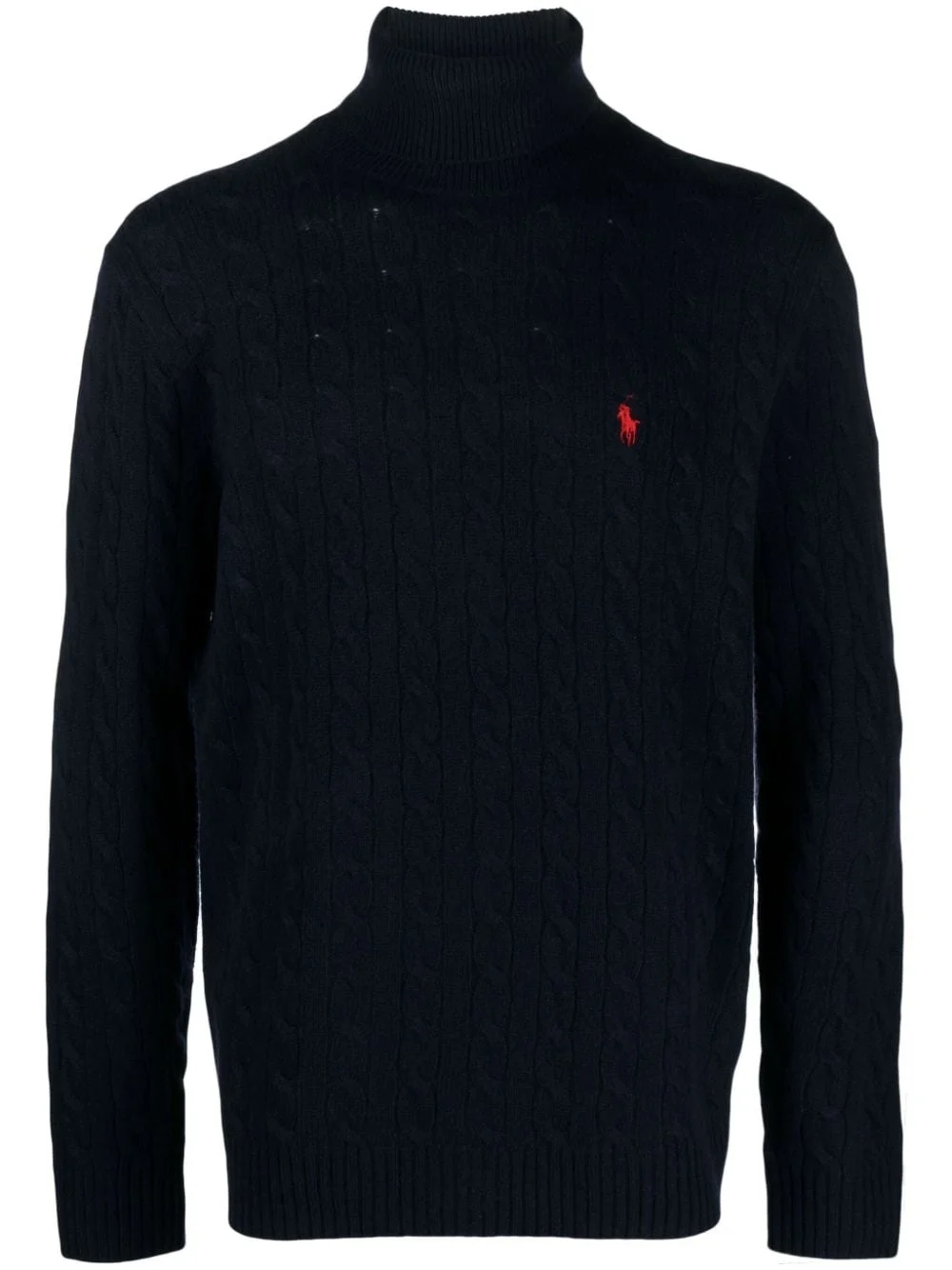cable-knit wool-blend jumper - 1