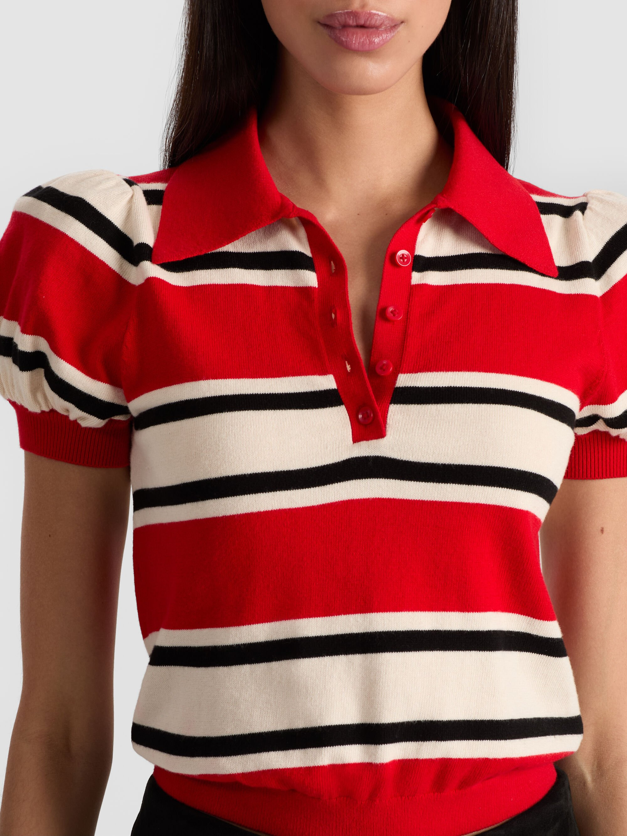 RAMONA STRIPED PULLOVER - 5