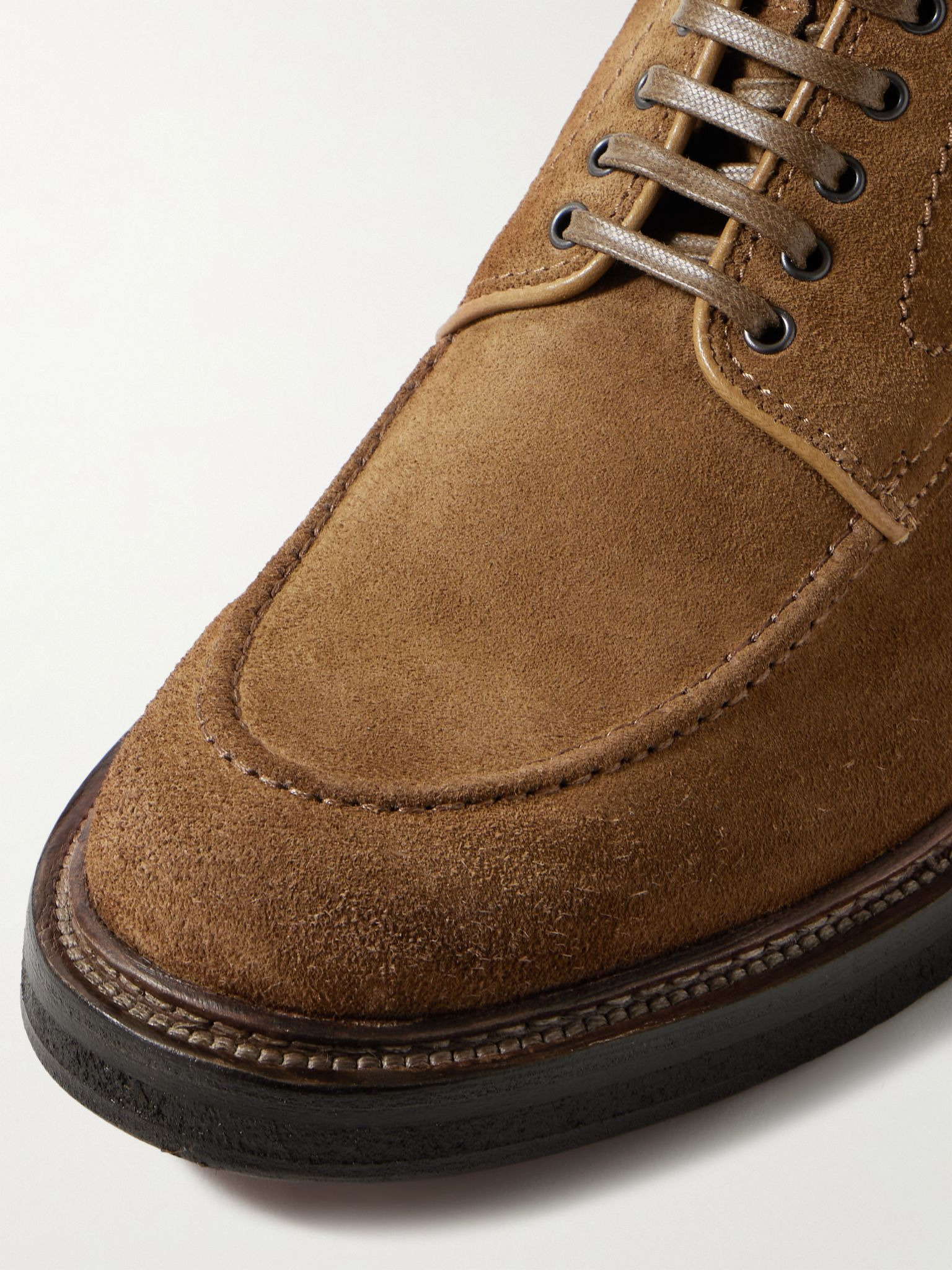 Aston Crepe 004 Suede Boots Brown - 5