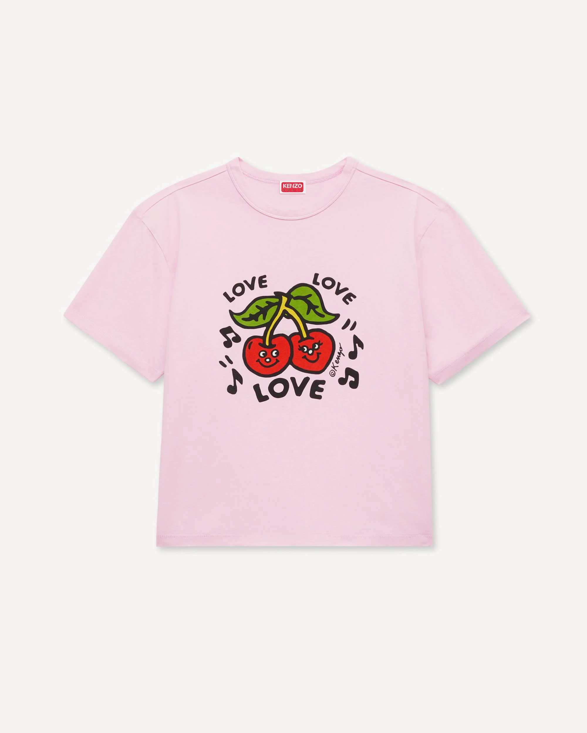 'KENZO Loves' loose T-shirt in cotton - 1