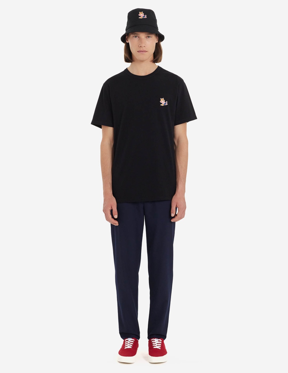 FRENCHIE DRESSED FOX PATCH CLASSIC TEE-SHIRT - 2