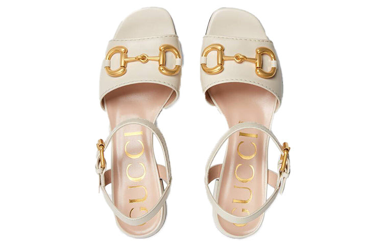 (WMNS) Gucci Horsebit Sandals 655413-BKO00-9022 - 3