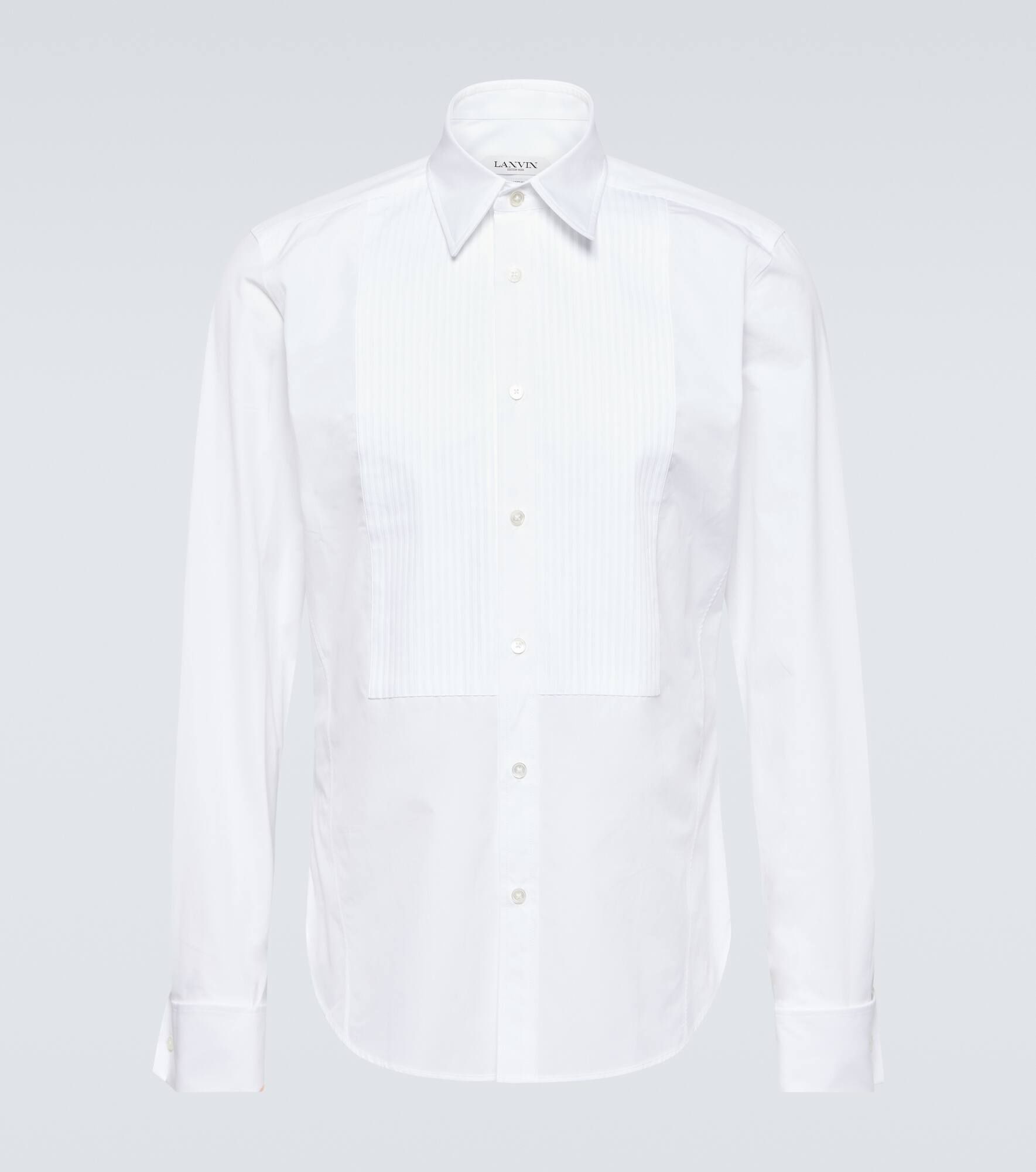 Cotton tuxedo shirt - 1