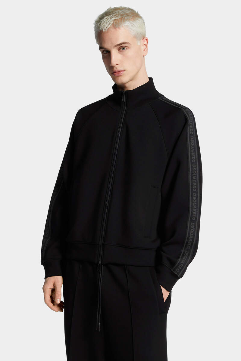 D2 TAPE ZIPPED SWEATSHIRT - 3