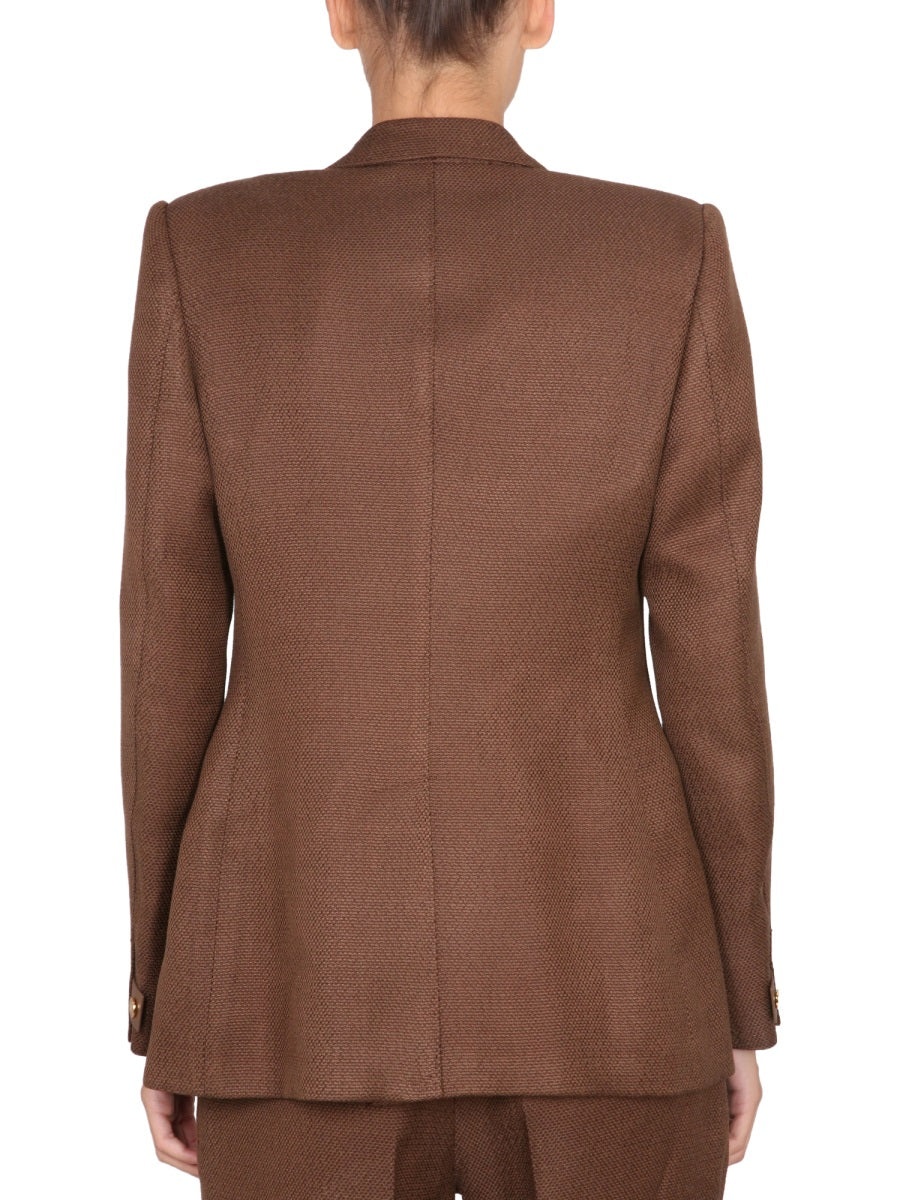 ジャケット TOM FORD FW22 PADLOCKED JACKET (GI2887_FAX846KB520) TOM FORD Tom Ford Women Padlocked Jacket | luosophy | REVERSIBLE