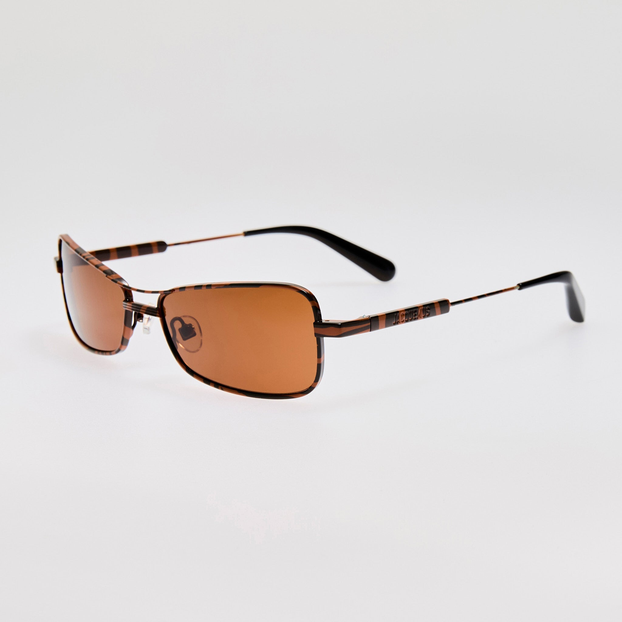 Statzione Sunglasses in Brown Zebra - 2