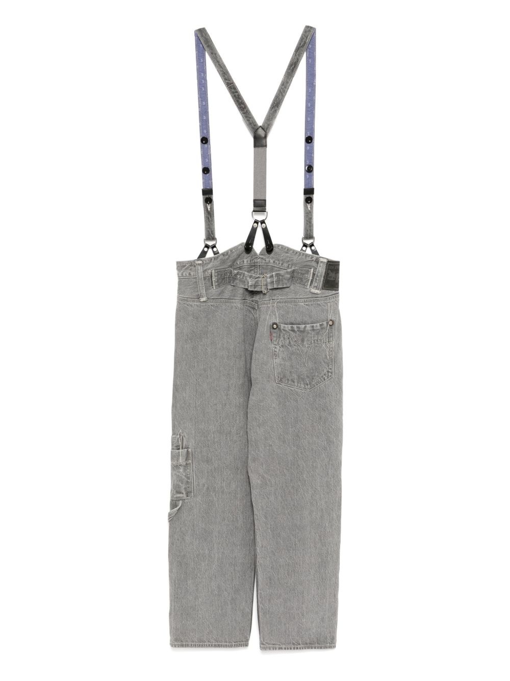 denim overalls - 2
