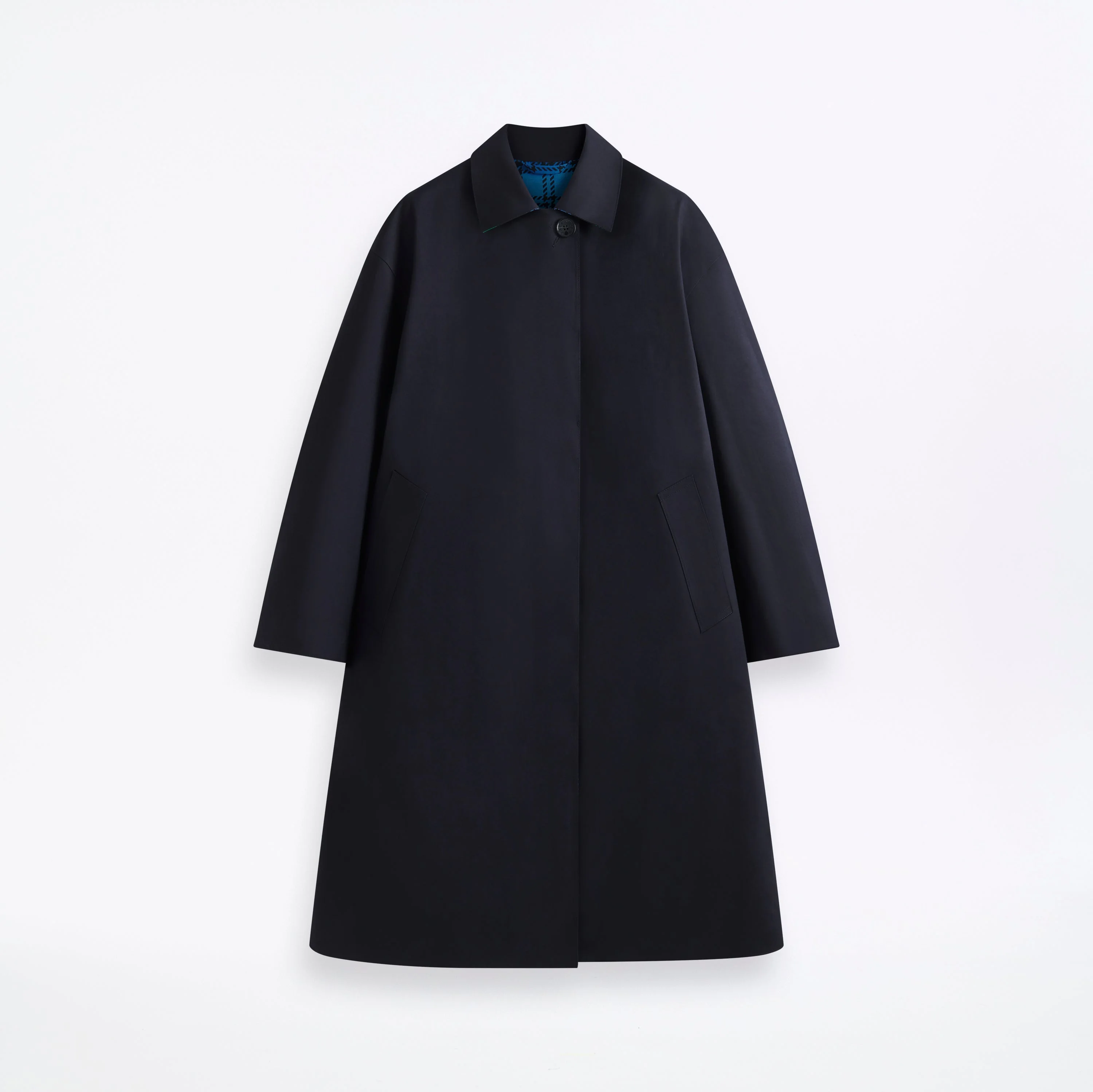 Maree Reversible Rubberised Coat - 1