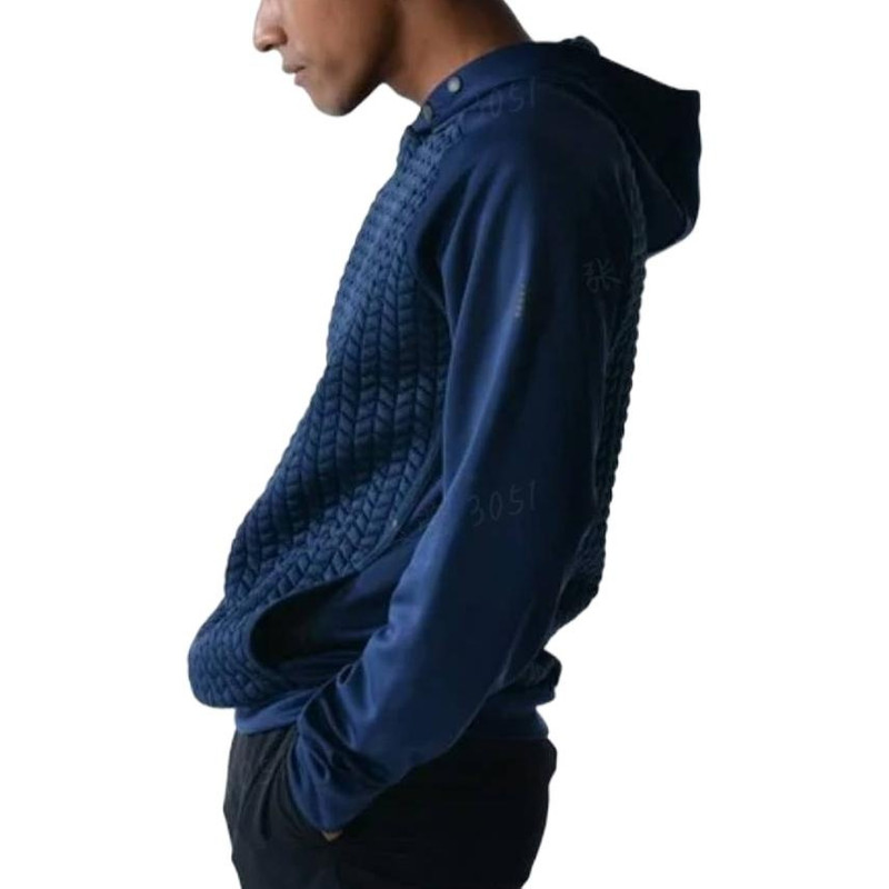 New Balance R.W.Tech Heat Loft Pullover Hoodie 'Natural Indigo' MT23155-NGO 5