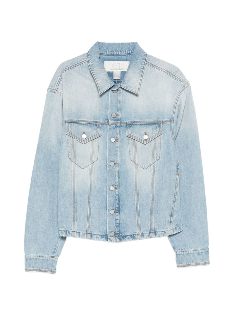 flap-pocket denim jacket 1