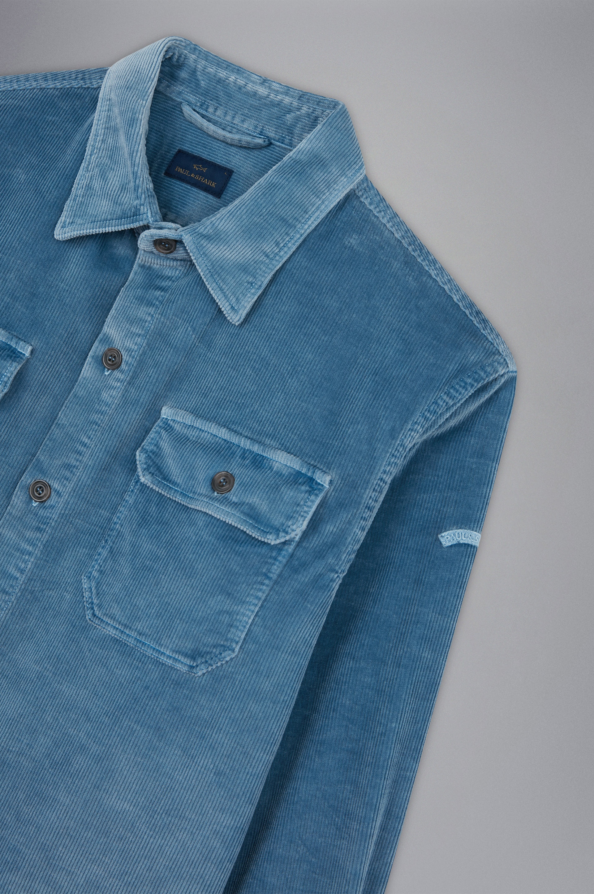 VELVET OVERSHIRT - 5