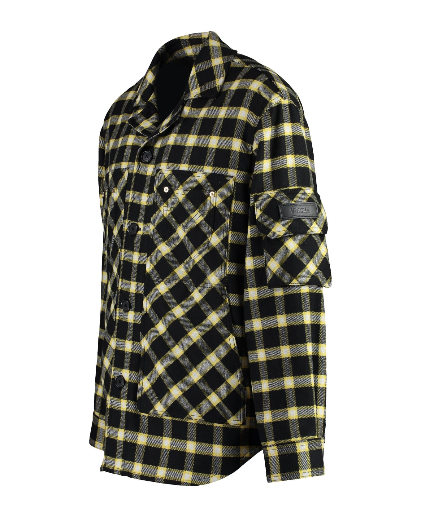 Wool Blend Overshirt - 3