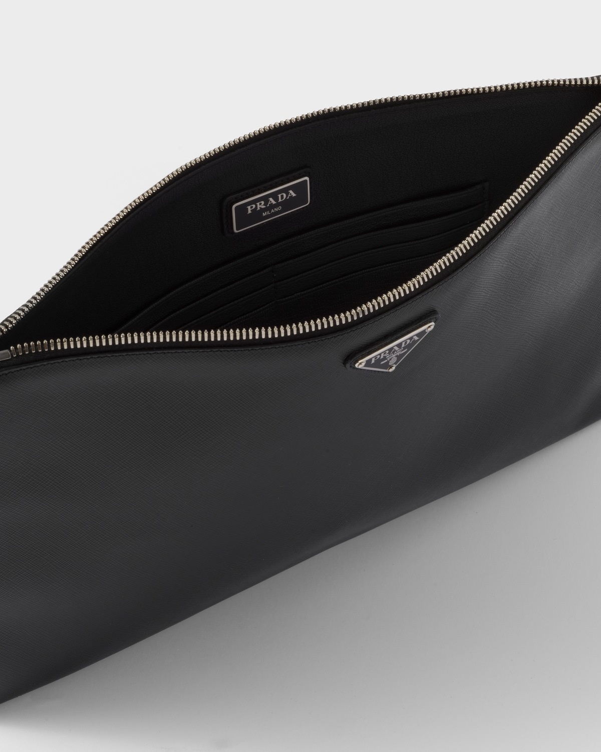 Saffiano Leather Pouch - 4