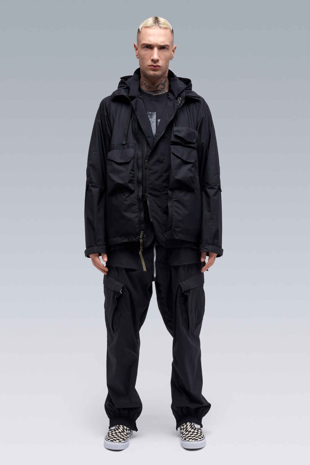 J28-WS 2L Gore-Tex Infinium™ Windstopper® Interops Jacket Black - 28