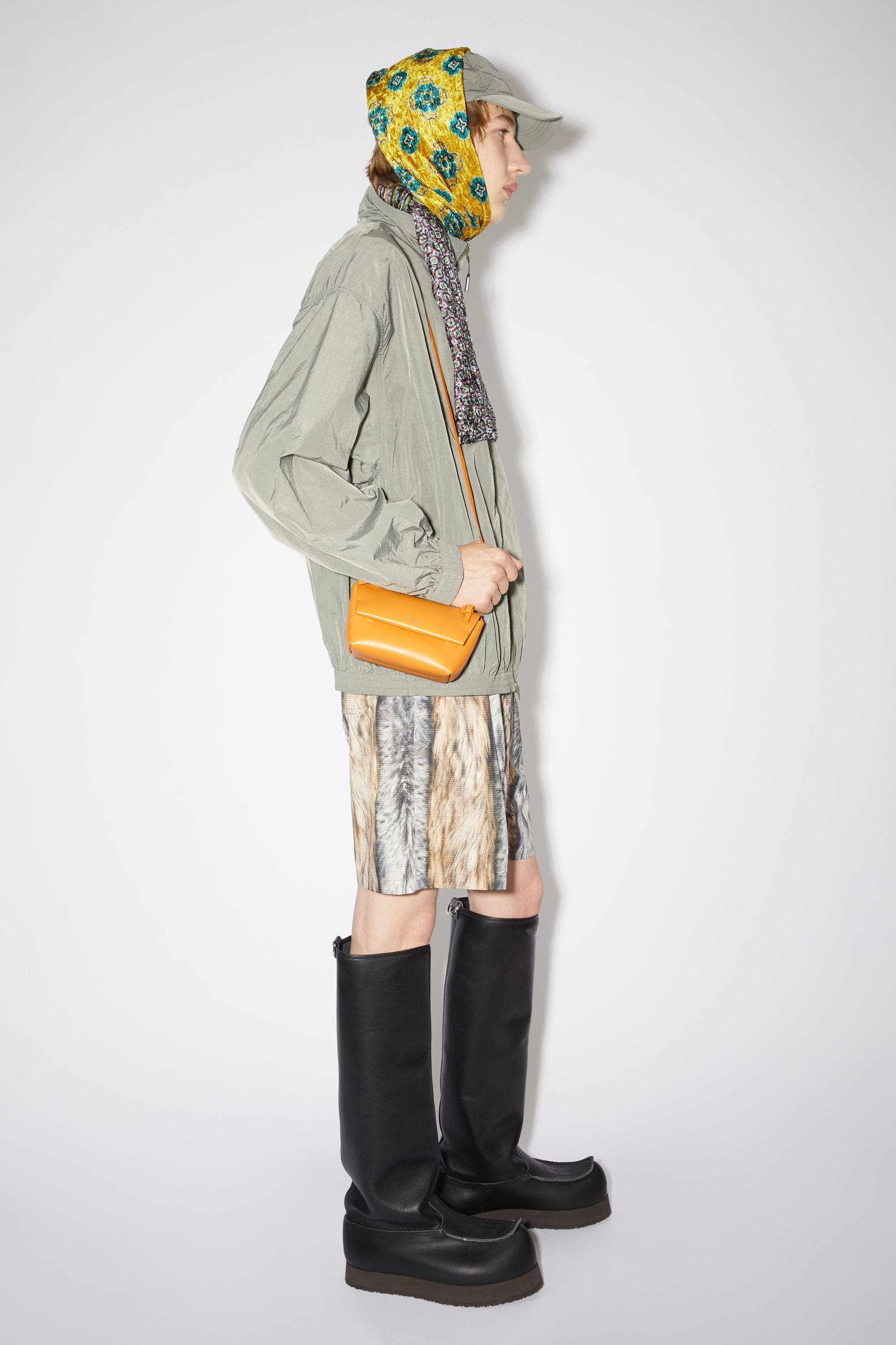 MINI SHOULDER BAG - Pumpkin orange - 3