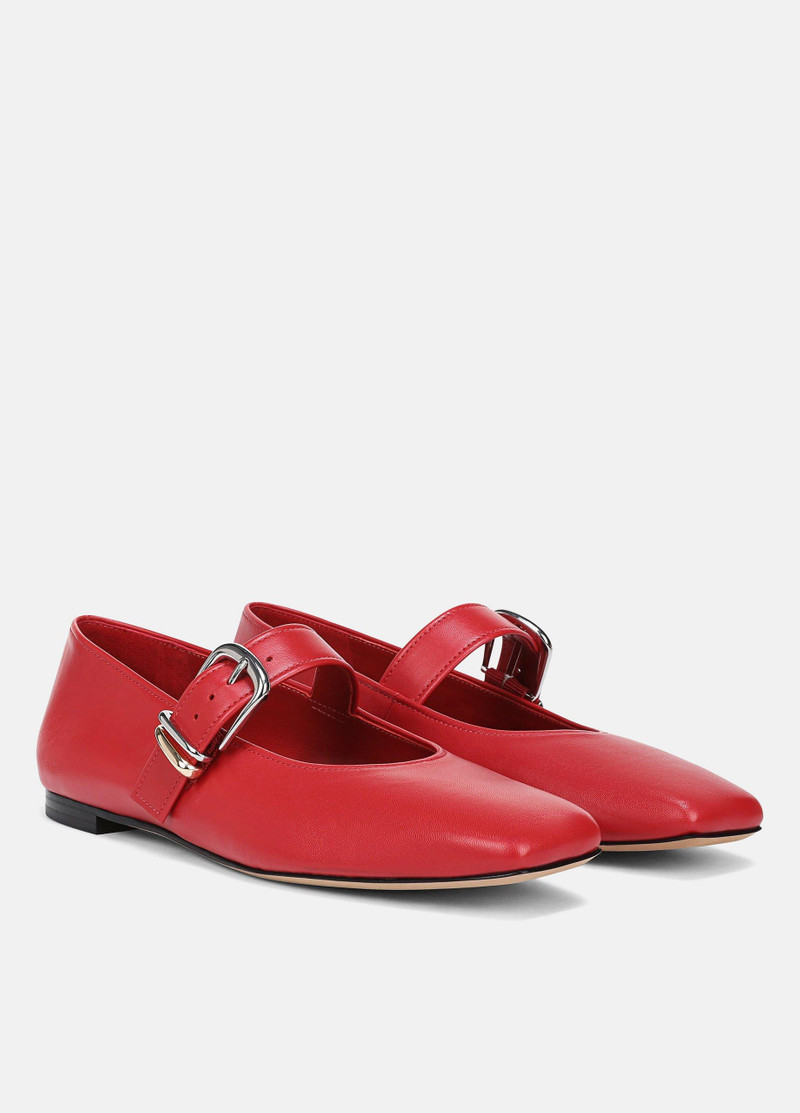 Daniela Leather Mary Jane Flat 2