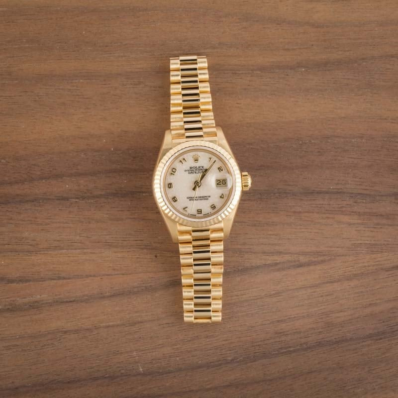 Rolex Lady Datejust 69178 Ivory Jubilee Dial - 6