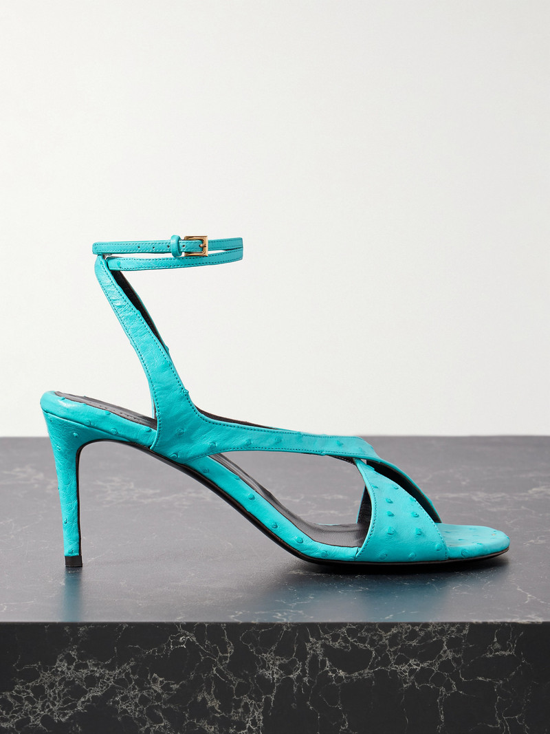 Liria Ostrich Sandals 1