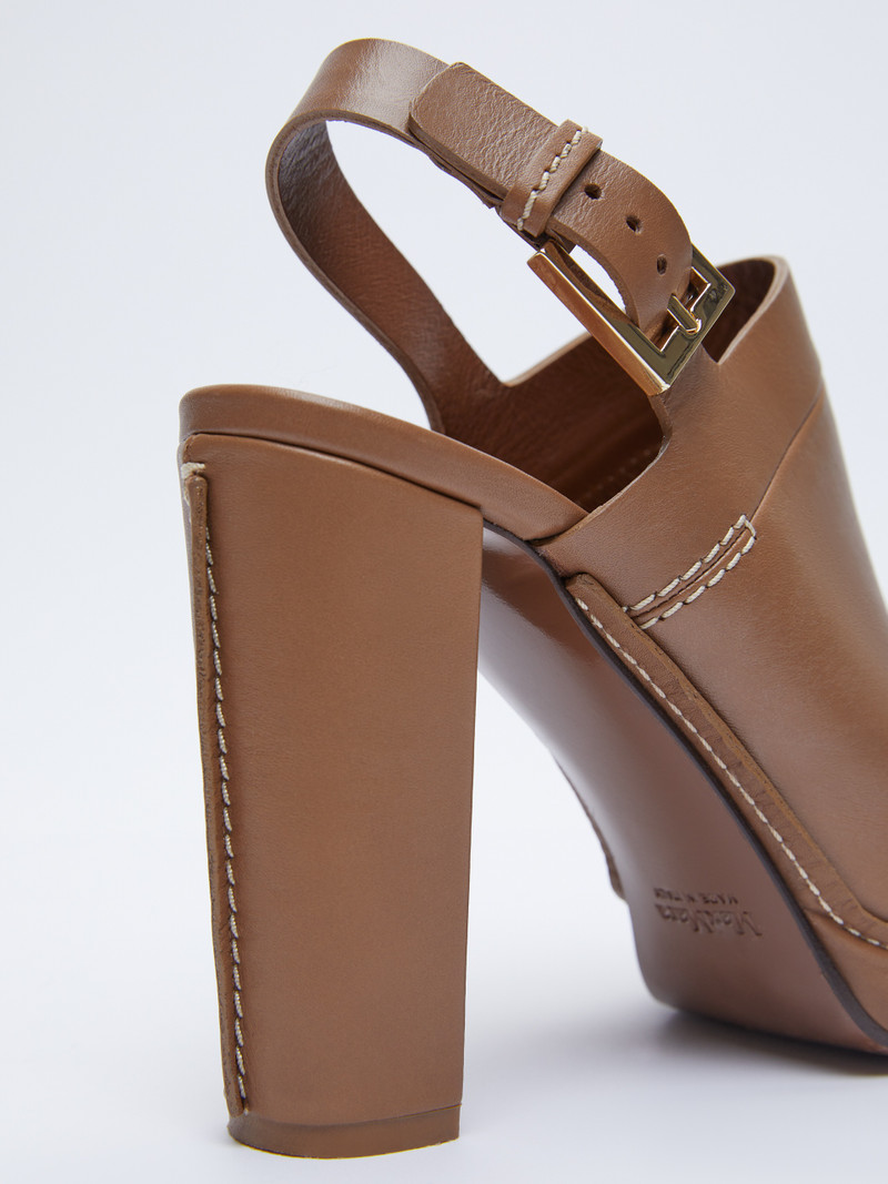 CLOS Leather mules 4