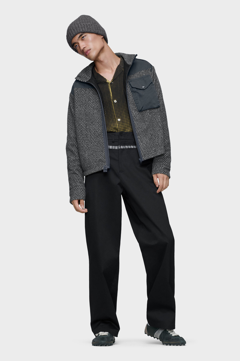 Jacquard fleece caban 6